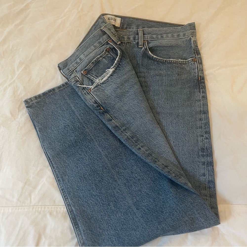 Agolde Parker Long Jean Size 31